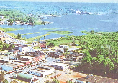 Aerial photo of Montague