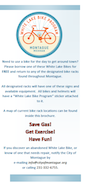 White Lake Bike Program Brochure